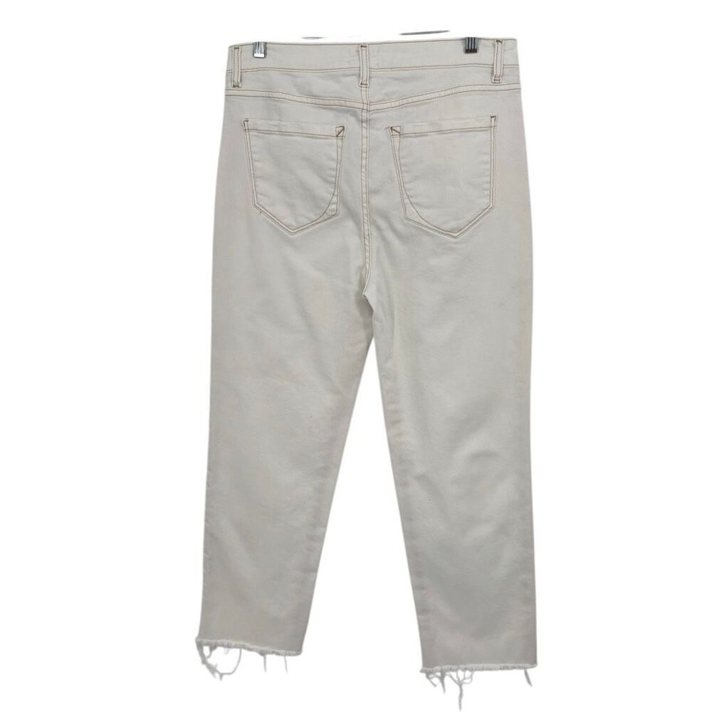 Kenzie Jeans VINTAGE LUxE The Slim Distressed Straight Leg Jeans‎ Size 10/30 - Picture 9 of 10